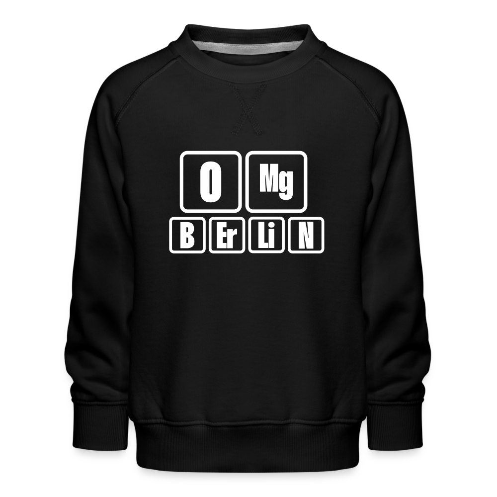 OMG Berlin - Kinder Premium Sweatshirt - Schwarz