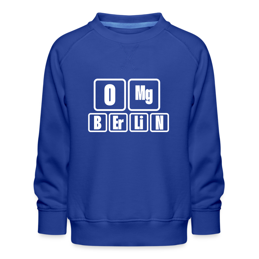 OMG Berlin - Kinder Premium Sweatshirt - Royalblau