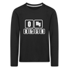 OMG Berlin - Kinder Langarmshirt - Schwarz