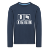 OMG Berlin - Kinder Langarmshirt - Navy