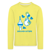 Berliner Luftbär - Kinder Langarmshirt - Gelb