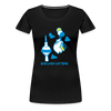Berliner Luftbär - Frauen Premium T-Shirt - Schwarz