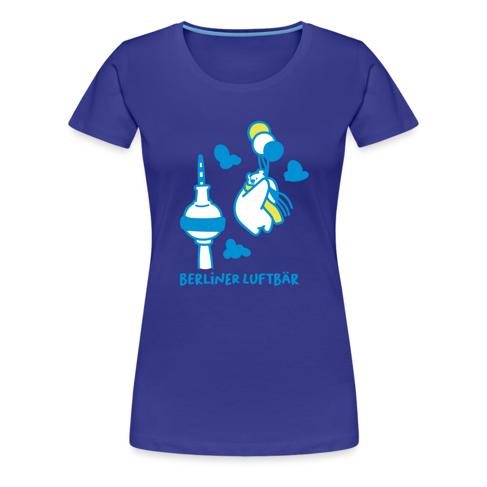 Berliner Luftbär - Frauen Premium T-Shirt - Königsblau
