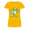Berliner Luftbär - Frauen Premium T-Shirt - Sonnengelb