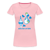 Berliner Luftbär - Frauen Premium T-Shirt - Hellrosa