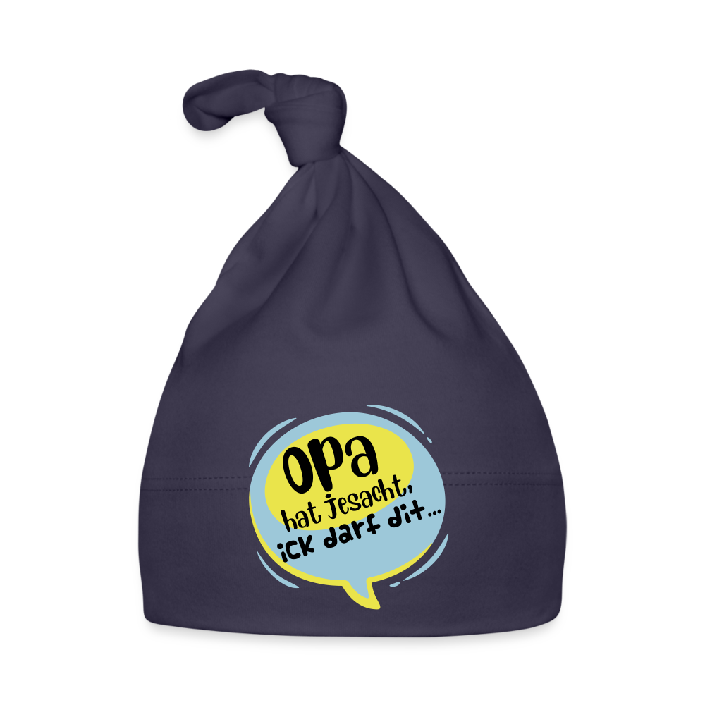 Ick darf dit! - Babymützen - Navy