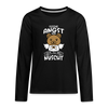 Keene Angst - Teenager Langarmshirt - Schwarz