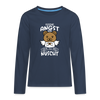 Keene Angst - Teenager Langarmshirt - Navy