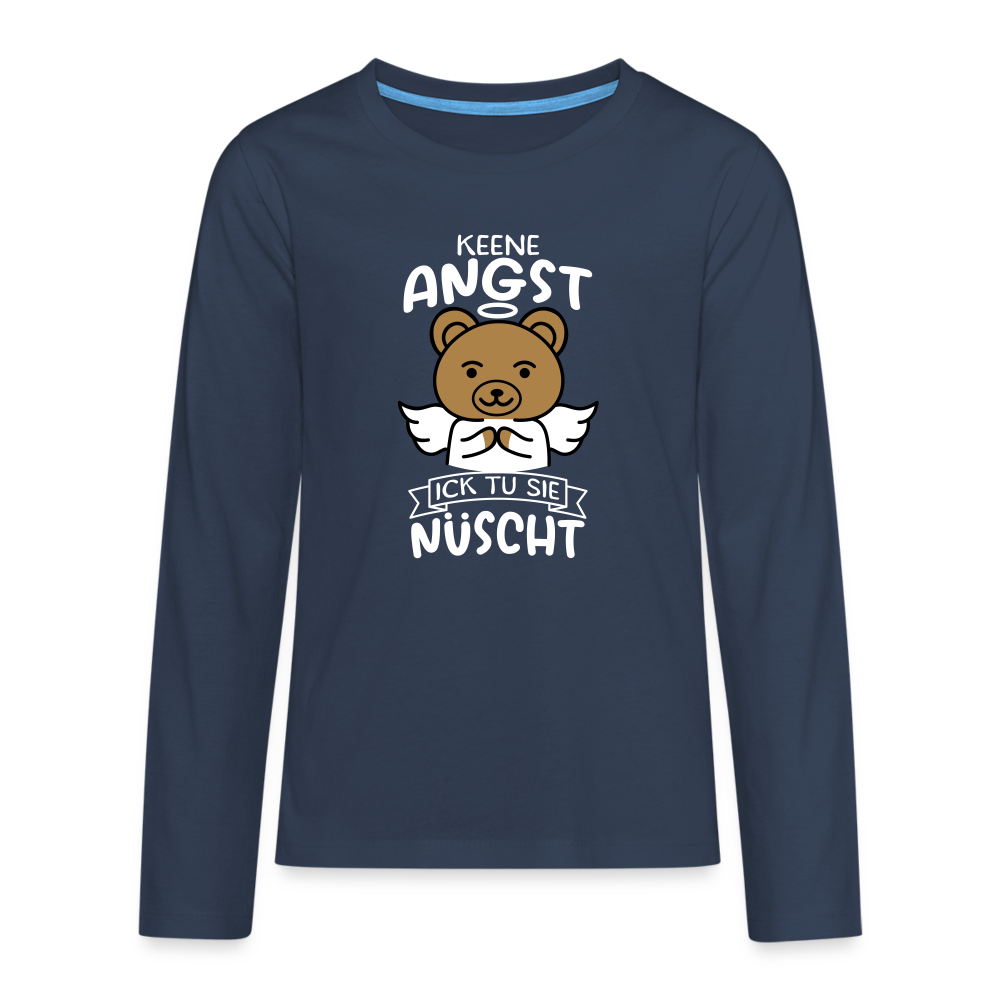 Keene Angst - Teenager Langarmshirt - Navy