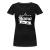 Oma wees allet - Frauen Premium T-Shirt - Schwarz