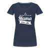 Oma wees allet - Frauen Premium T-Shirt - Navy