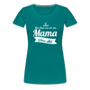 Oma wees allet - Frauen Premium T-Shirt - Divablau