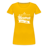 Oma wees allet - Frauen Premium T-Shirt - Sonnengelb