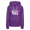 Mama Wees Allet - Frauen Premium Hoodie - Purple