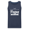 Opa wees allet - Männer Premium Tank Top - Navy