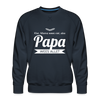 Opa wees allet - Männer Premium Sweatshirt - Navy