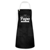 Opa wees allet - Kontrastschürze - Schwarz/Weiß