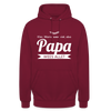 Opa wees allet - Unisex Hoodie - Bordeaux