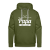 Opa wees allet - Männer Premium Hoodie - Olivgrün