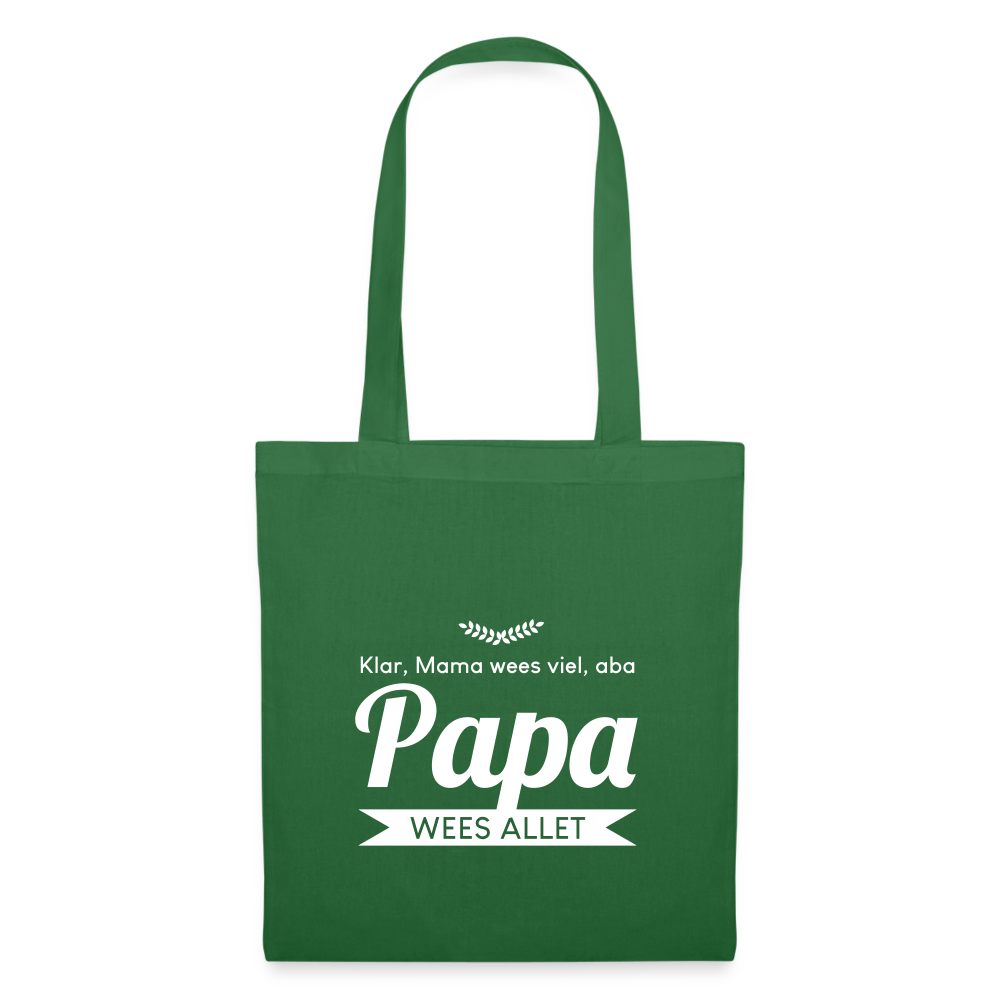 Opa wees allet - Stoffbeutel - Fichte