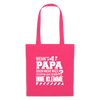 Wenn's Papa - Stoffbeutel - Azalea