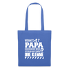 Wenn's Papa - Stoffbeutel - Hellblau
