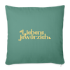 Liebensjewürzich - Sofakissen mit Füllung (45 x 45 cm) - Tanngrün