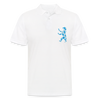 Berliner Bär Geometrie - Männer Poloshirt - weiß