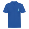 Berliner Bär Geometrie - Männer Poloshirt - Royalblau