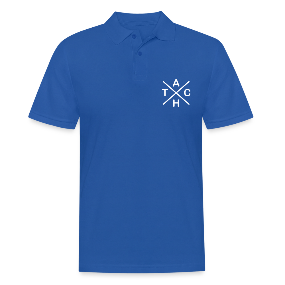 Tach X - Männer Polo T-Shirt - Royalblau