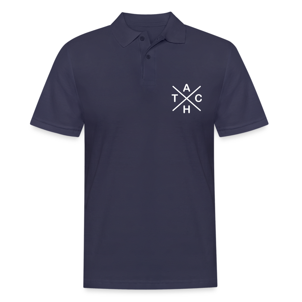 Tach X - Männer Polo T-Shirt - Navy