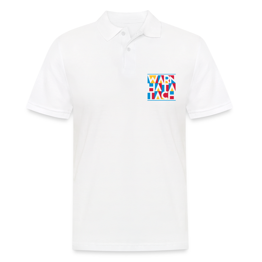 Warn Hata Tach - Männer Poloshirt - weiß
