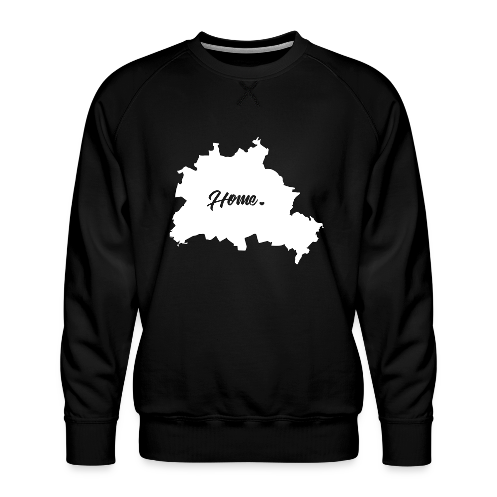 Heimat Berlin - Männer Premium Sweatshirt - Schwarz