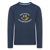 Wat Hast’n Ausjefressen - Kinder Langarmshirt - Navy