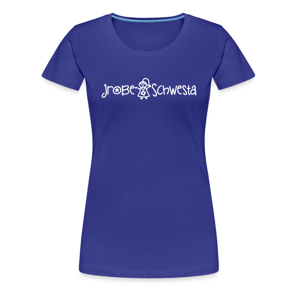 Meene Schwesta - Frauen Premium T-Shirt - Königsblau