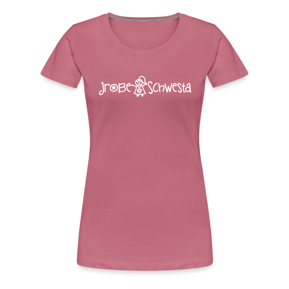 Meene Schwesta - Frauen Premium T-Shirt - Malve