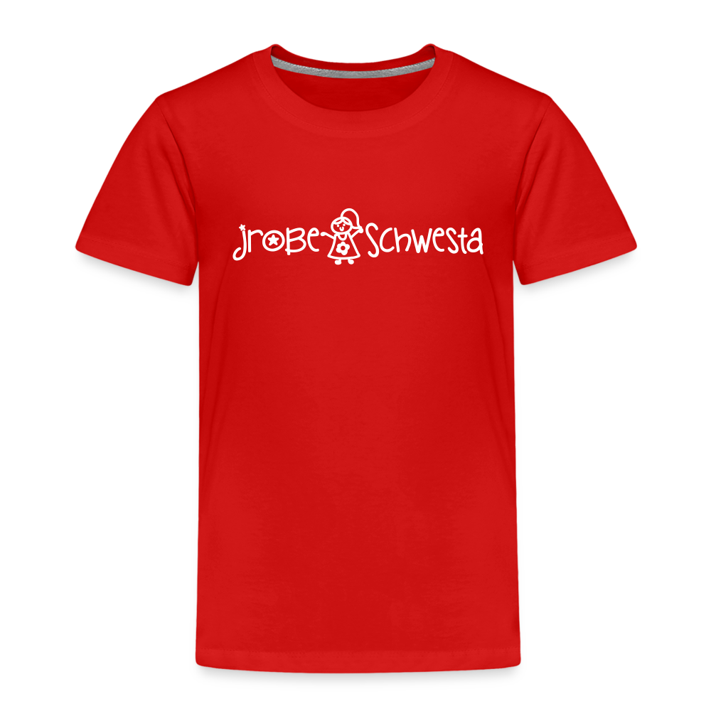 Meene Schwesta - Kinder Premium T-Shirt - Rot