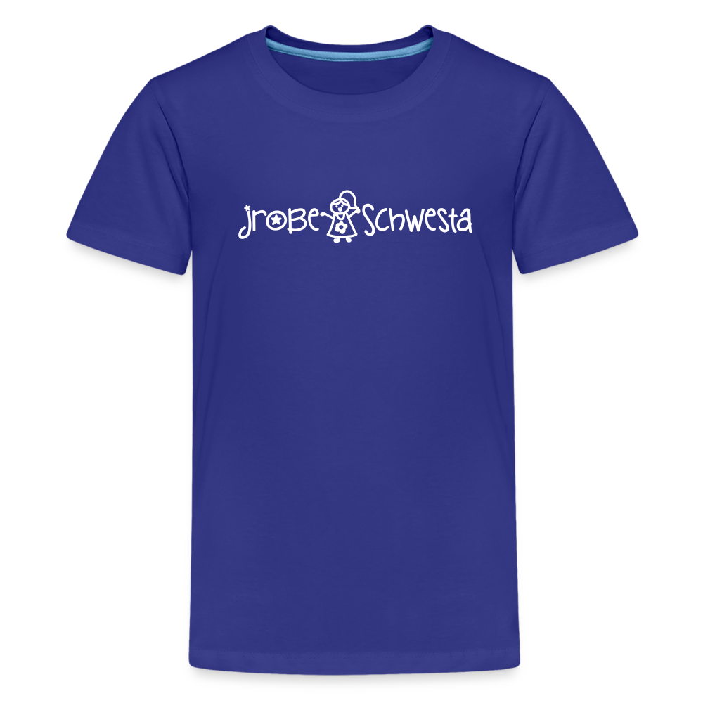 Meene Schwesta - Teenager Premium T-Shirt - Königsblau