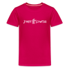 Meene Schwesta - Teenager Premium T-Shirt - dunkles Pink