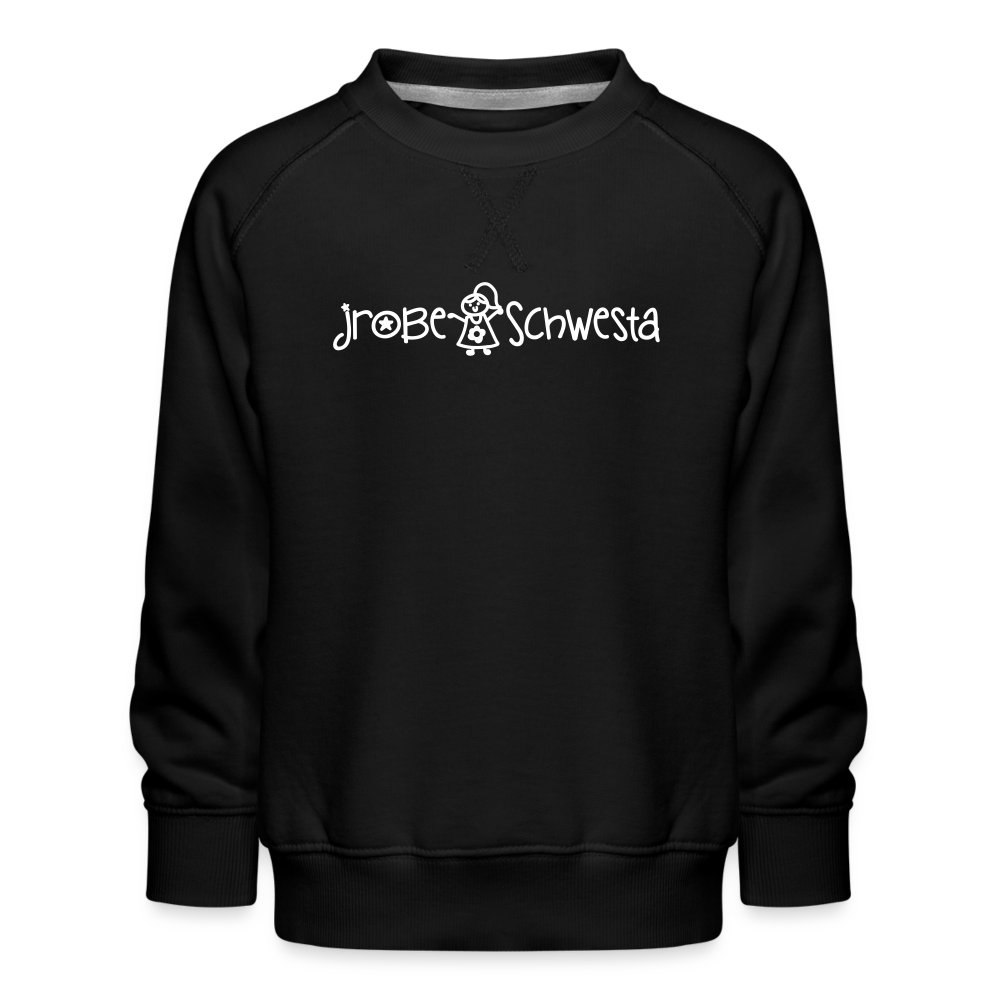 Meene Schwesta - Kinder Premium Sweatshirt - Schwarz