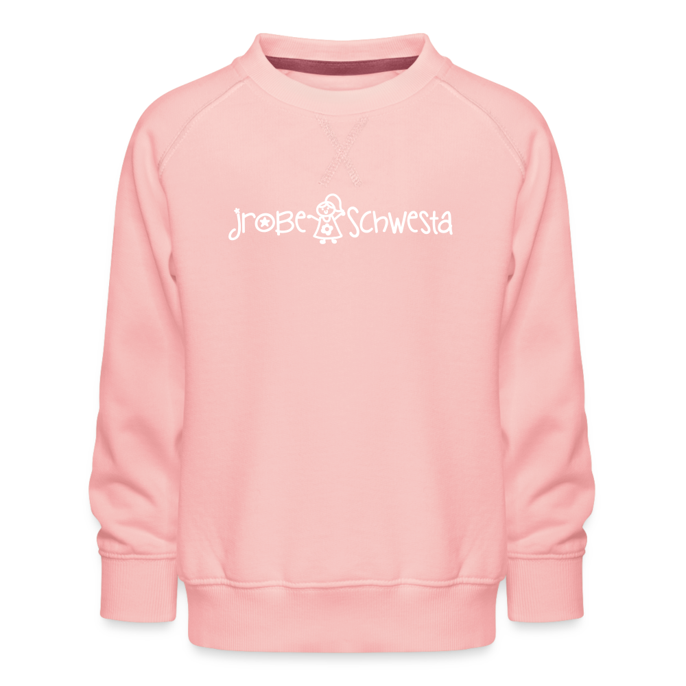 Meene Schwesta - Kinder Premium Sweatshirt - Kristallrosa