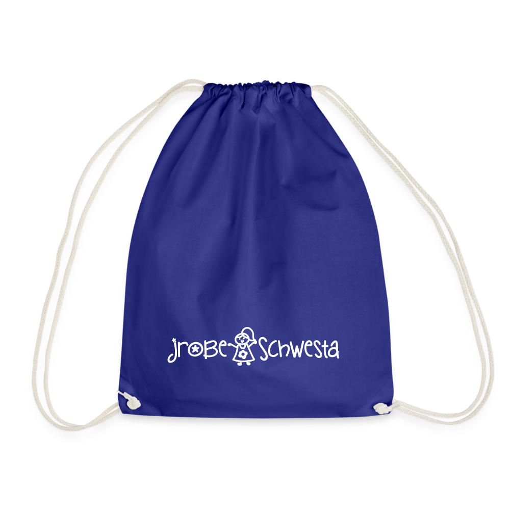 Meene Schwesta - Turnbeutel - Königsblau