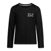 Dit is dufte - Teenager Langarmshirt - Schwarz