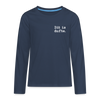 Dit is dufte - Teenager Langarmshirt - Navy