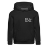 Dit is dufte - Kinder Premium Hoodie - Schwarz