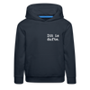 Dit is dufte - Kinder Premium Hoodie - Navy