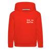 Dit is dufte - Kinder Premium Hoodie - Rot
