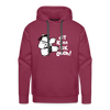 Dit kann ick ooch! - Männer Premium Hoodie - Bordeaux