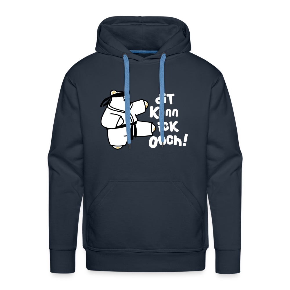 Dit kann ick ooch! - Männer Premium Hoodie - Navy