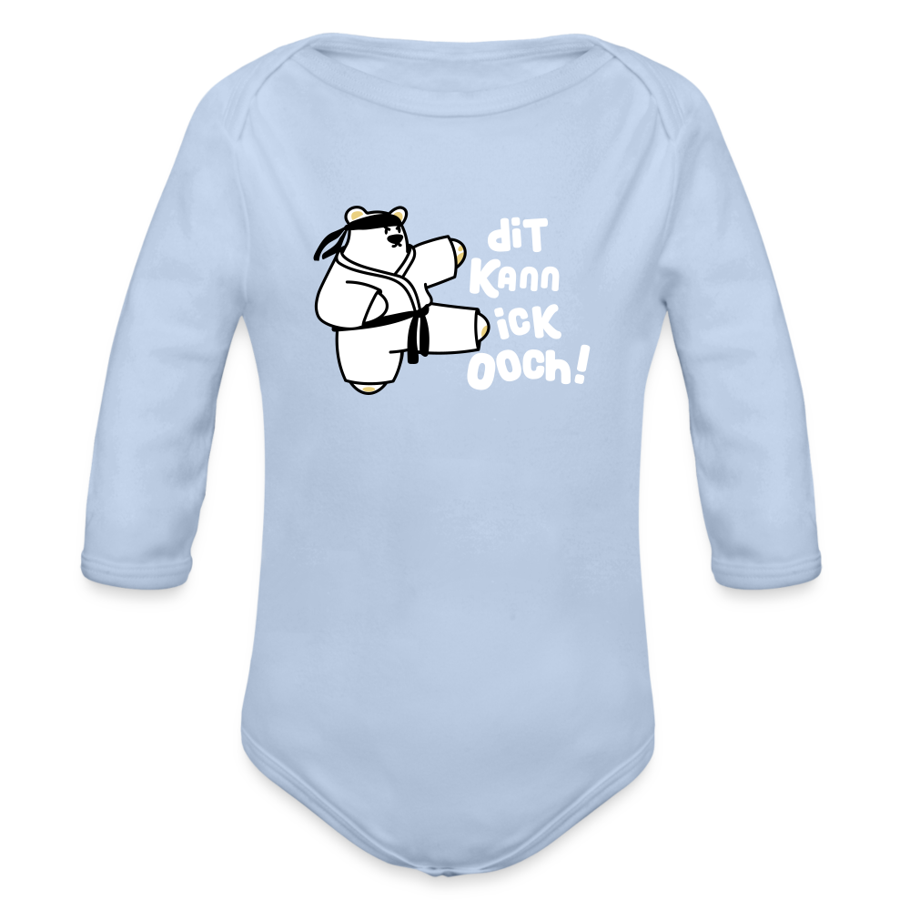 Dit kann ick ooch! - Bio-Langarmbody - Sky